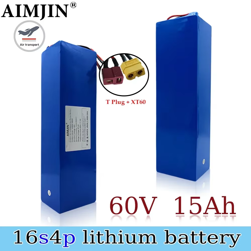 60V 50Ah Electric Scooter Battery - Аккумулятор 60 В, 15 Ач, 16S4P,